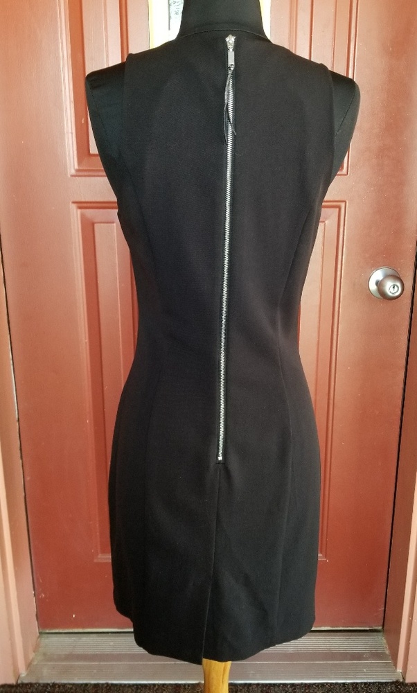 H&M dress black sparkle size 8 glitter - Picture 4 of 5